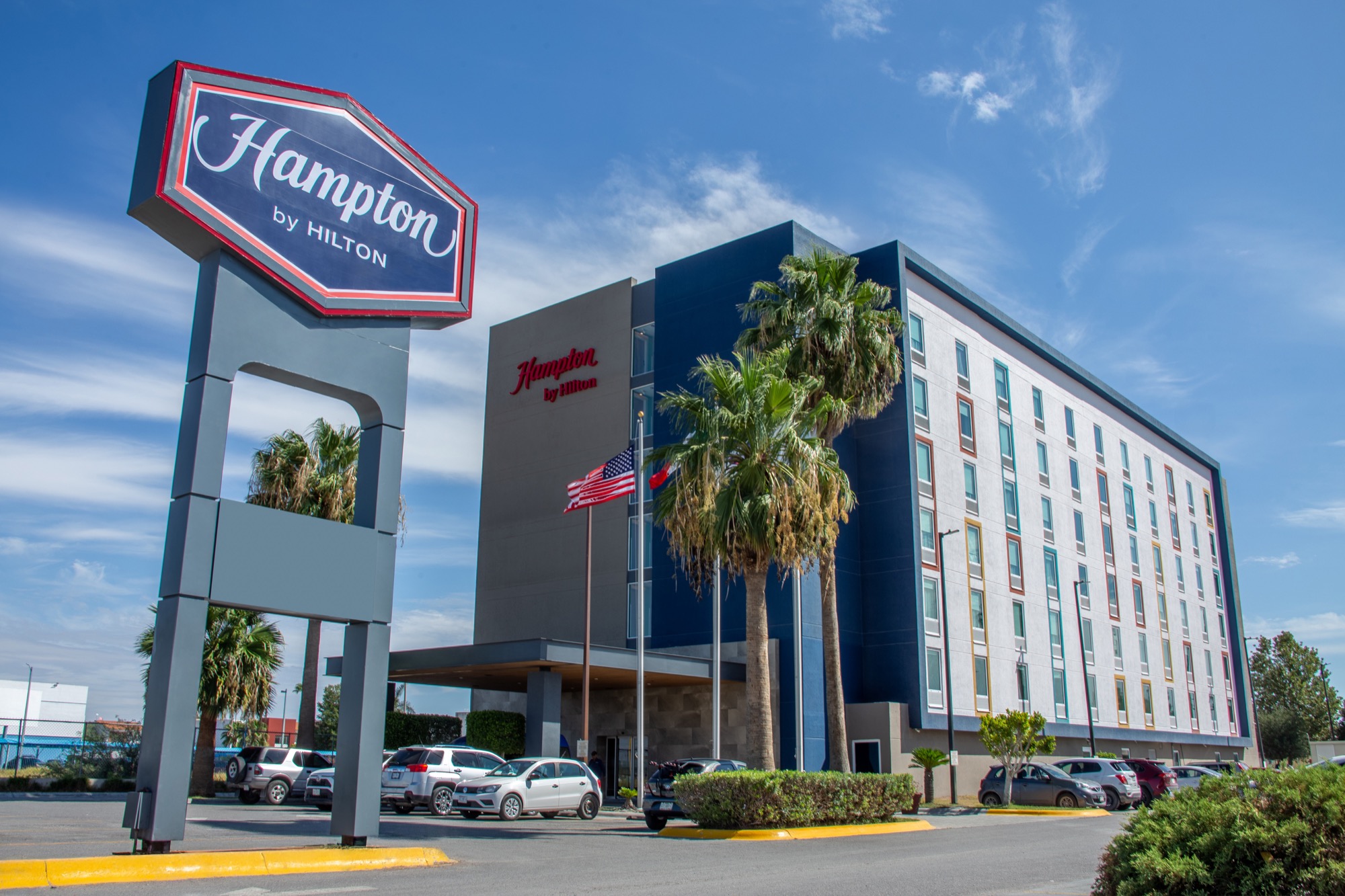 Fachada Hampton Inn Torreón